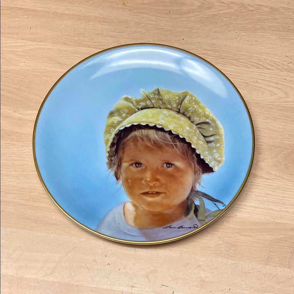 Vintage ‘78 Leon Barnard Ltd Edition Monday’s Child Fine China (Japan) 8” Plate